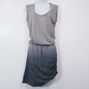 Revolve LNA Tie Dye Ombre Scoop Neck Mini Dress